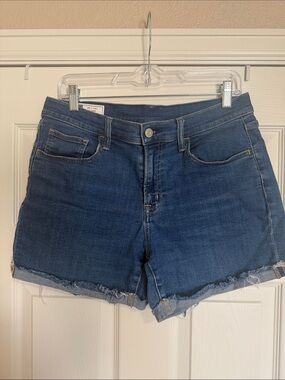 GAP Medium Blue Denim Cutoff Shorts